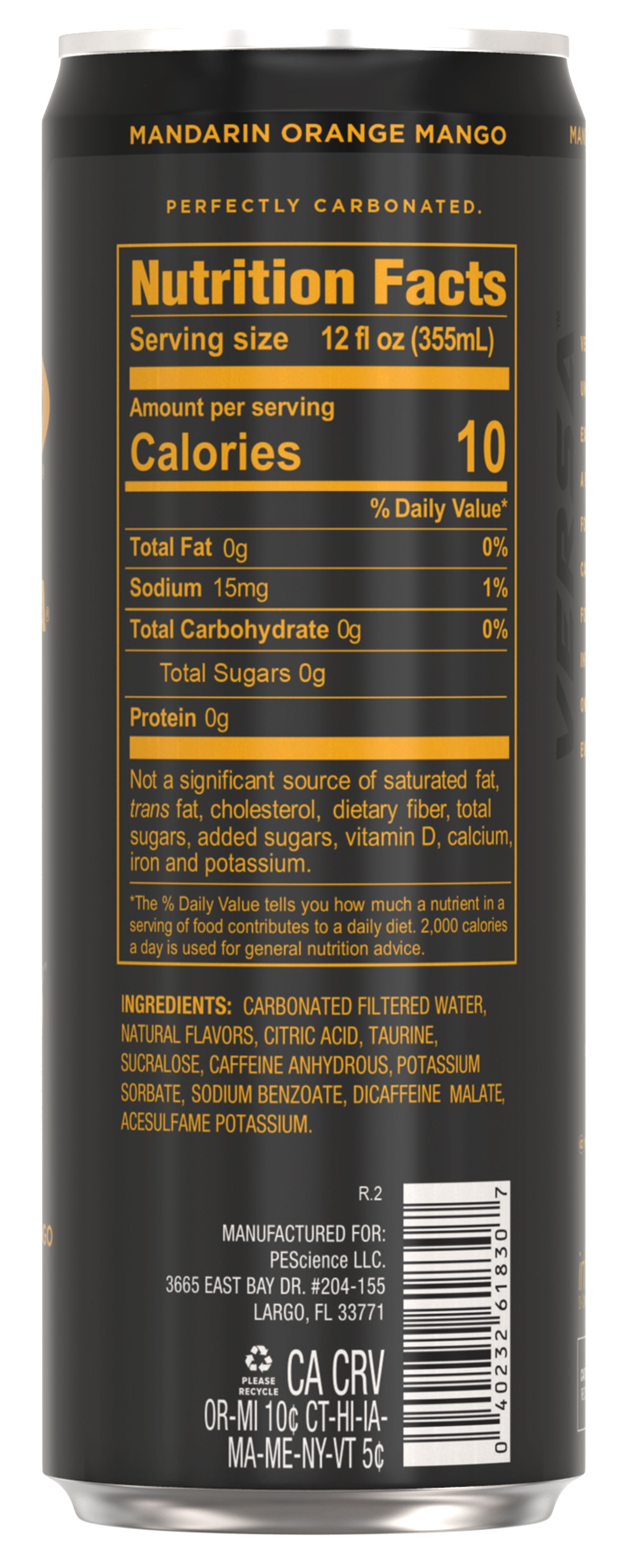 Mandarin Orange Mango – Versa Energy